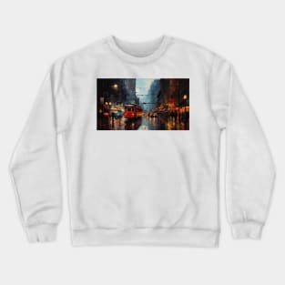 painted city Crewneck Sweatshirt